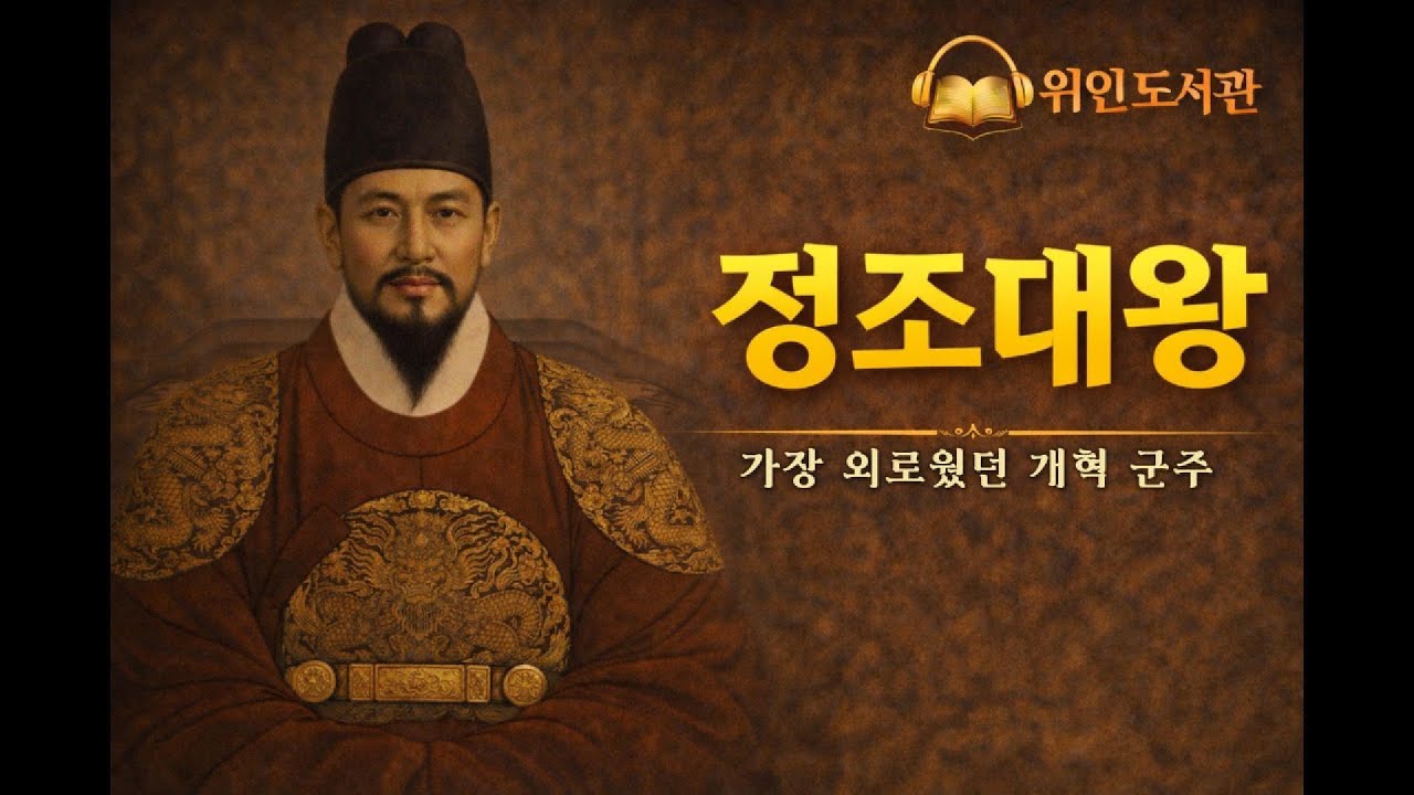 사도세자의 아들, 끝내 왕이 되다 │ 정조대왕 │ 🎙️ 위인 도서관
