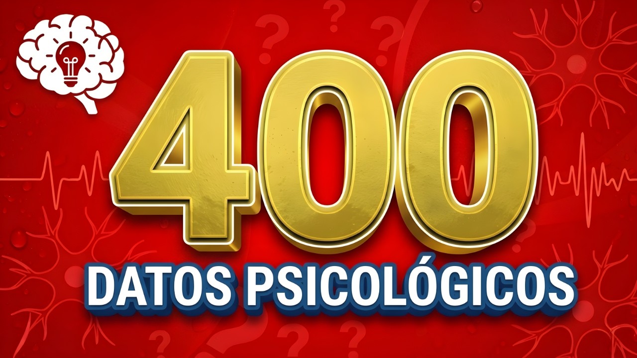 400 CURIOSIDADES de la PSICOLOG&Iacute;A que nadie te cont&oacute; 💥