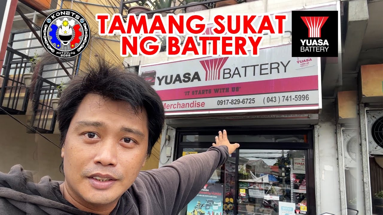 Bumili Ako Ng Bagong Yuasa Battery | Tamang Paraan sa Paglagay ng Battery