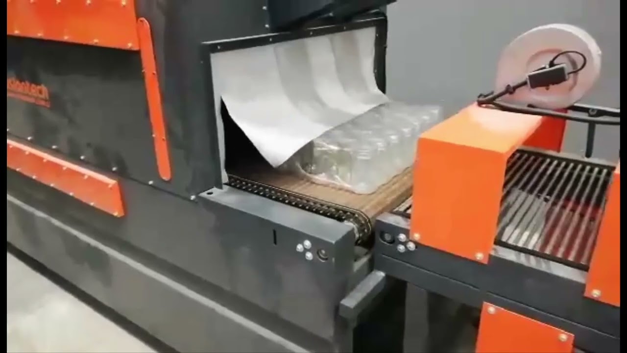 Özmumcu Kavanoz paketleme shrink makinası jar packing machine #shrinkwrapmachine