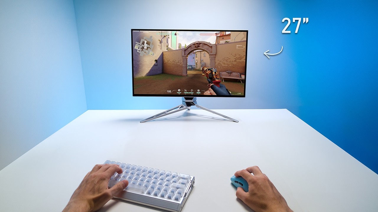 I calculated the PERFECT monitor size (you'll be mad)