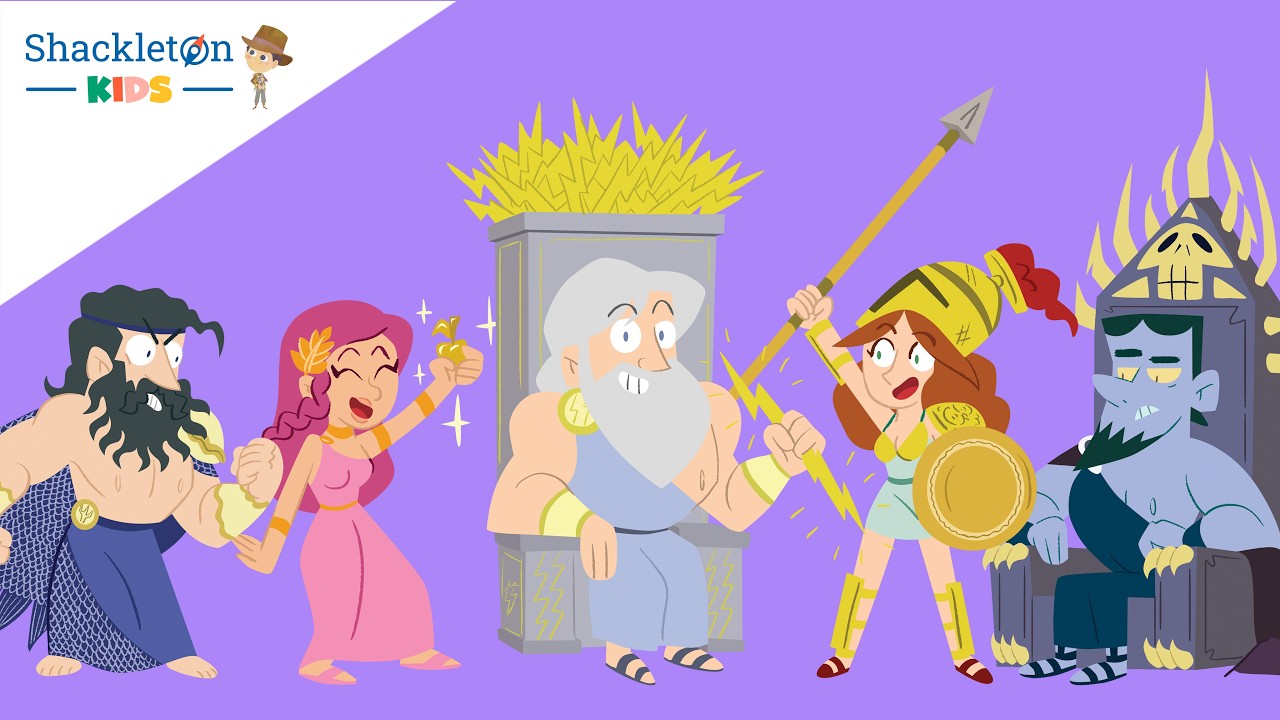 Descubre los dioses m&aacute;s famosos de la mitolog&iacute;a griega | Mitolog&iacute;a para ni&ntilde;os | Shackleton Kids