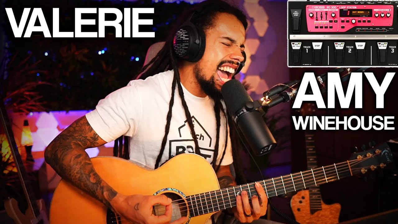 Valerie - Amy Winehouse  | Live Loop Station Cover (BOSS RC-300)