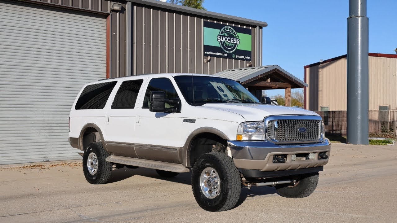 Не покупайте новый внедорожник... купите этот! Ford Excursion Limited 2002 года выпуска, 7.3L Pow...