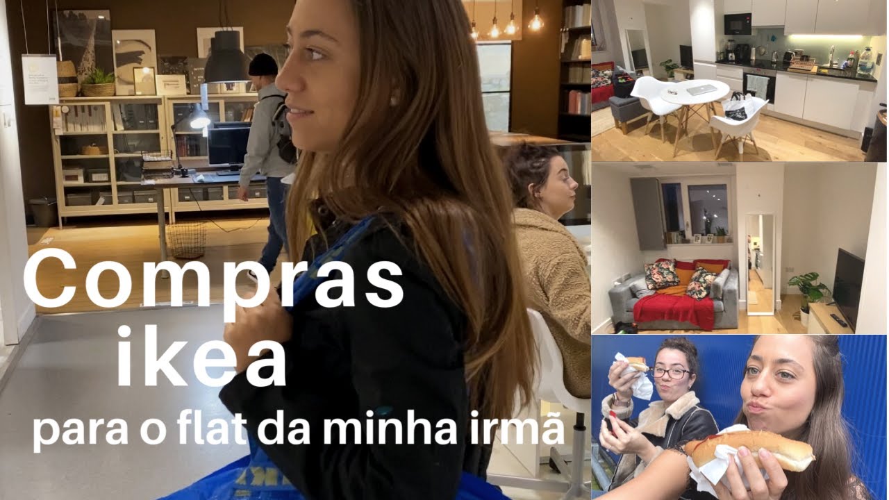 COMPRAS IKEA | DECORANDO FLAT DA MINHA IRM&Atilde;