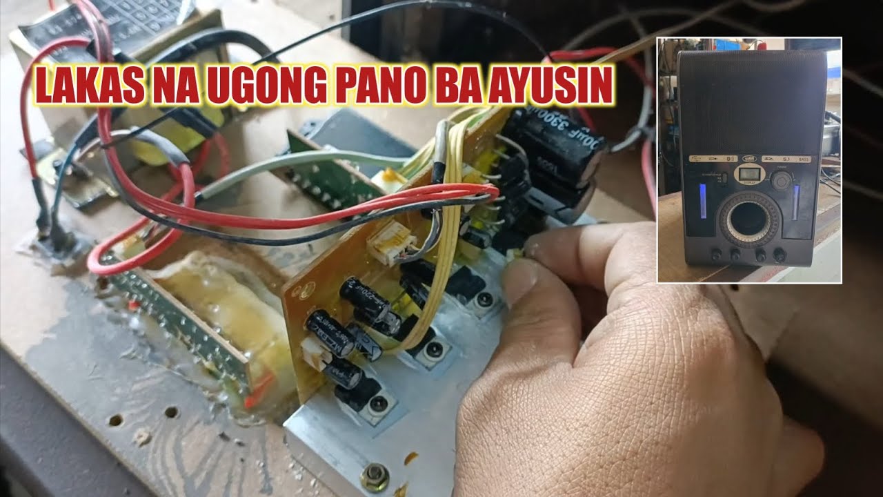Pano Ayusin Ang Subwoofer Speaker