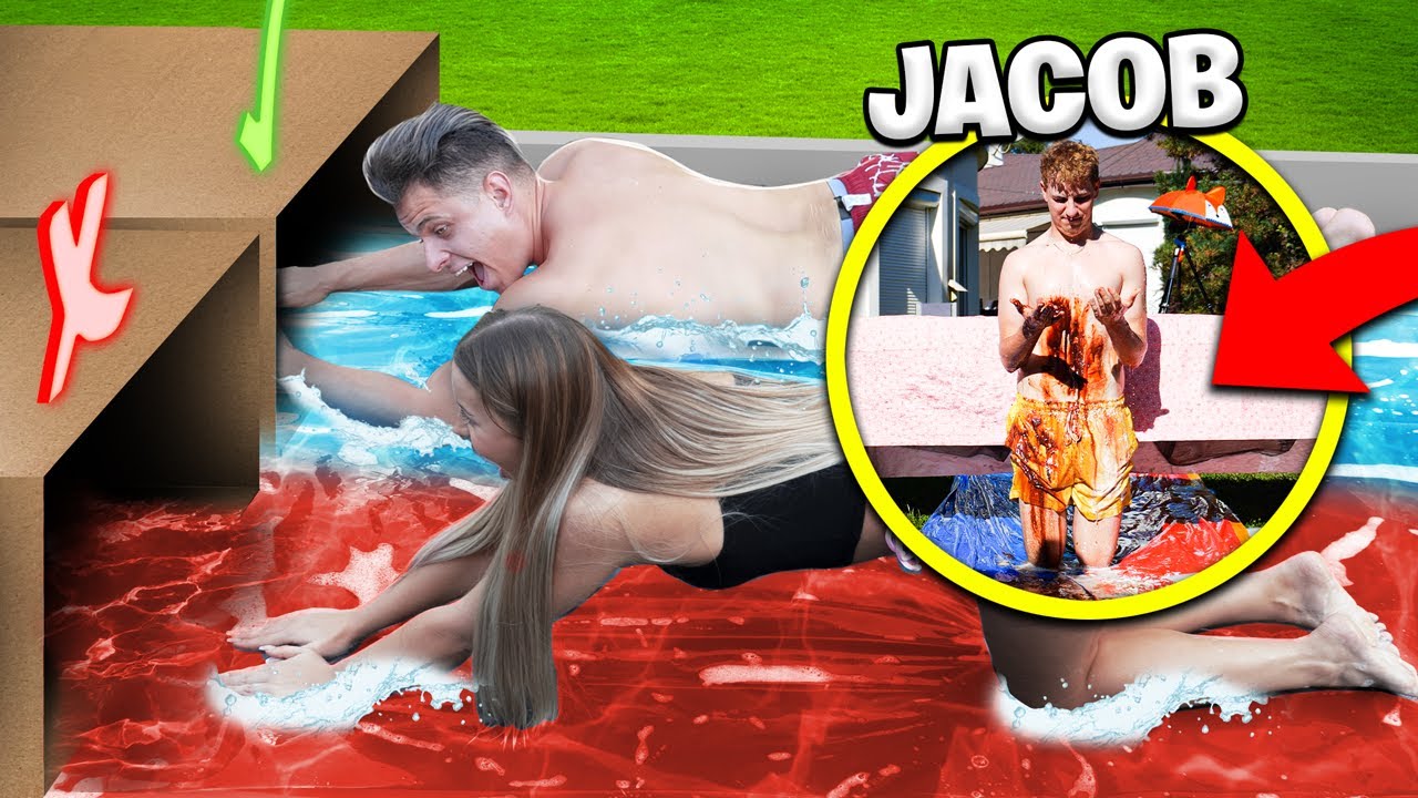 NIE WYBIERZ ZŁEGO WATER SLIDE'A Z EKIPĄ! *obrzydliwe płyny*