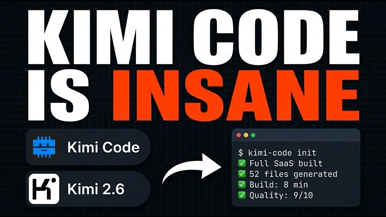 Вышла Kimi 2.6 + Kimi Code CLI, которая составляет конкуренцию Claude Code.