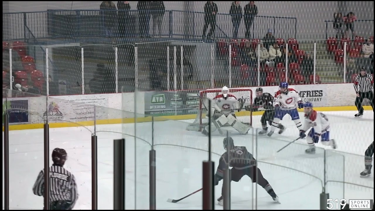 GOHL - Welland Jr. Canadians vs Ayr Centennials