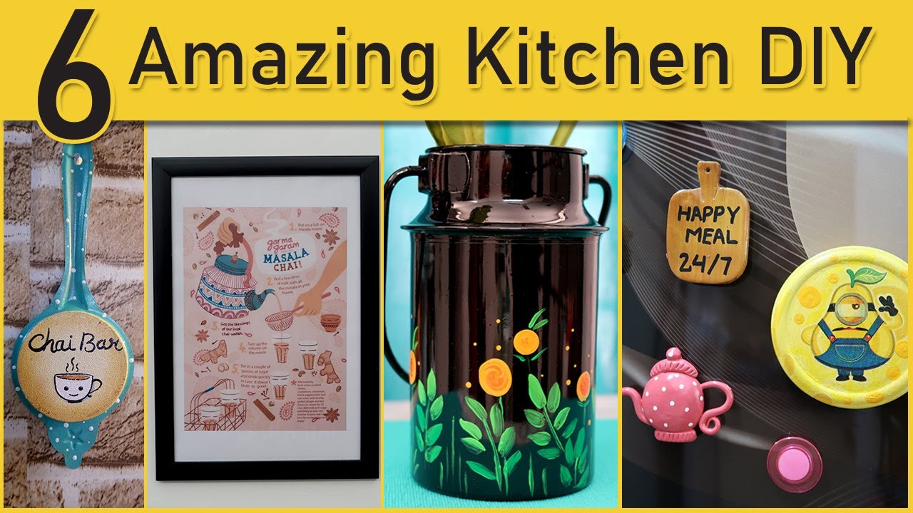 #kitchendiy 6 Amazing Kitchen DIY | Recycle Old Tea Strainer