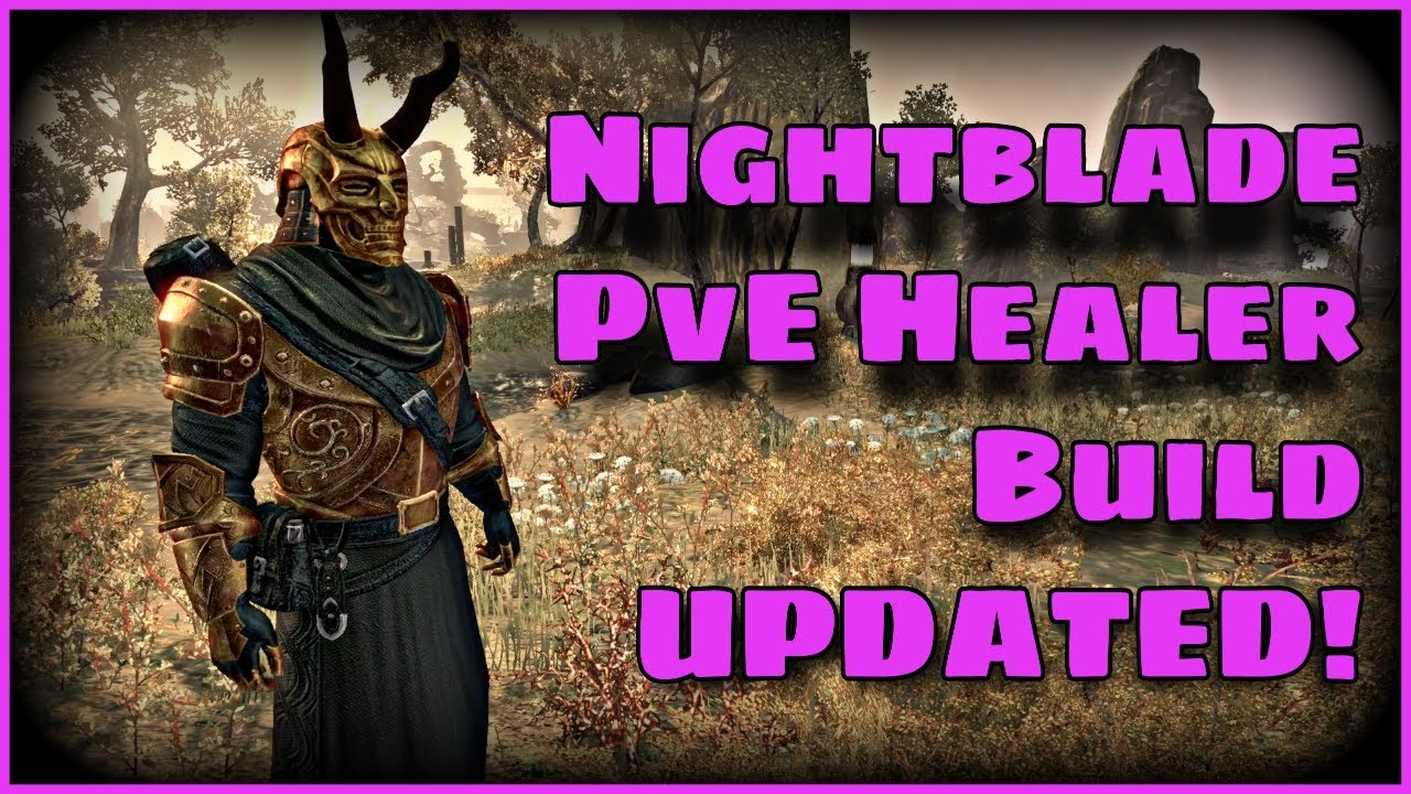 ESO Magicka Nightblade Healer PVE Build 2022 [Build UPDATED]