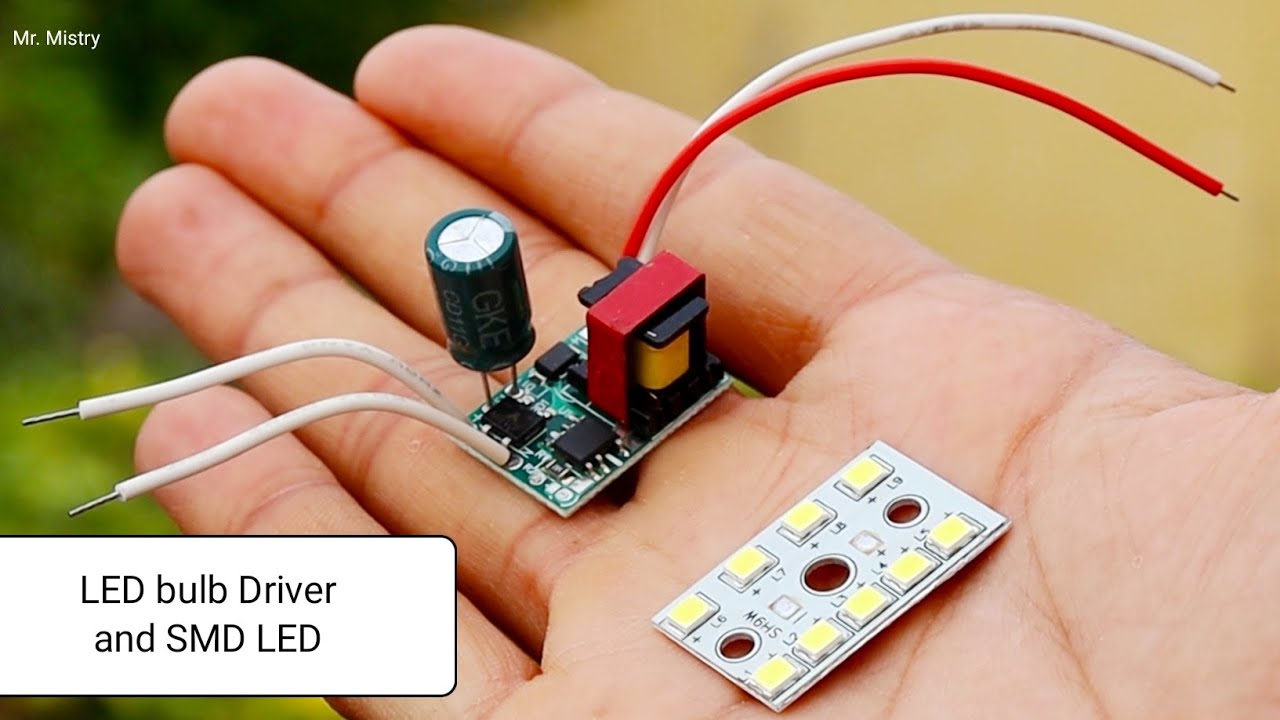 LED bulb Driver and SMD (9W)
