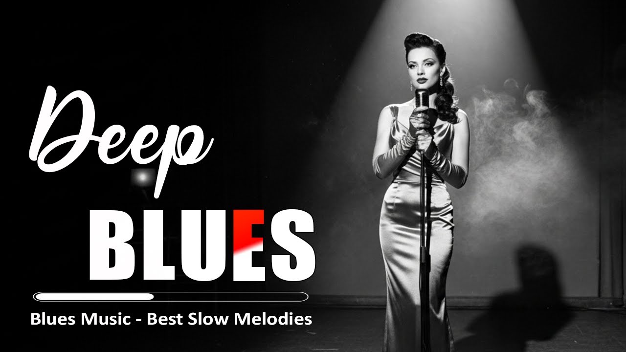 Blues Music 🎸 Relaxed Slow Blues Guitar 🥃 Top Blues Playlist