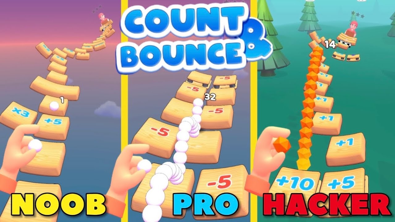 Count & Bounce || Noob Pro Hacker || iOS/Android