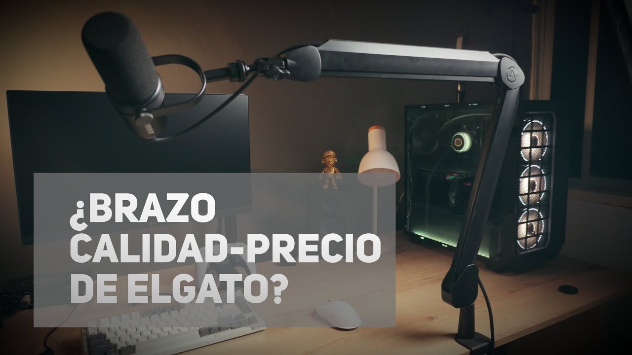 ¿El mejor SOPORTE PARA MICROFONO es de ELGATO? 🤔 Brazo gama alta a precio contenido.