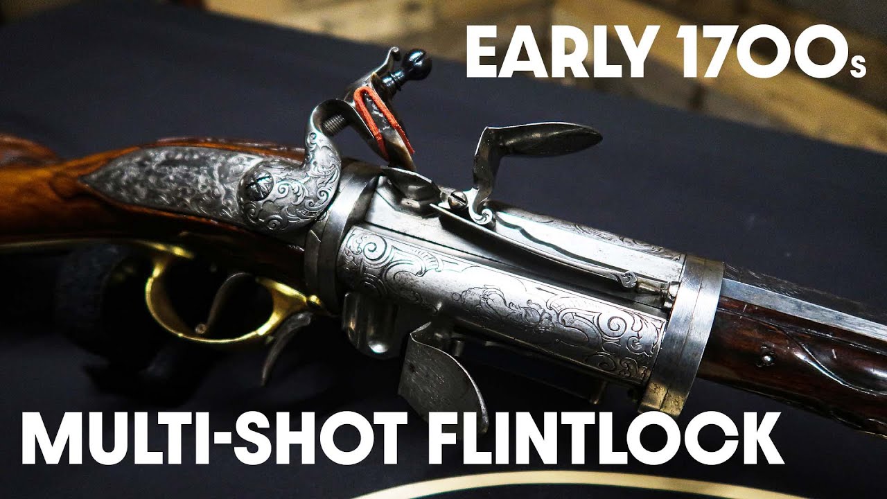 3 Shot REVOLVING FLINTLOCK | Muzzleloaders aren't single-shot?