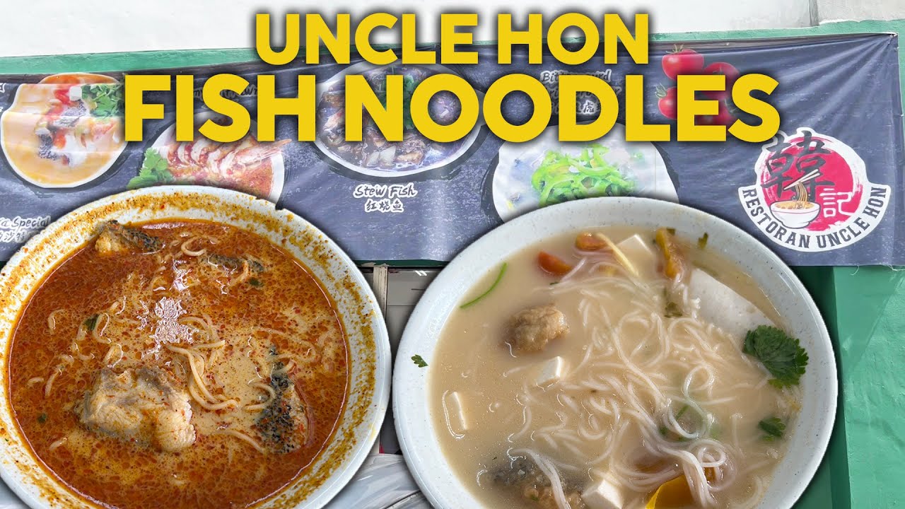 RM20 BREAKFAST TOMYAM Fish Noodles - Mee Sup Ikan in Penampang Kota Kinabalu - Makanan Hidden Gem 3