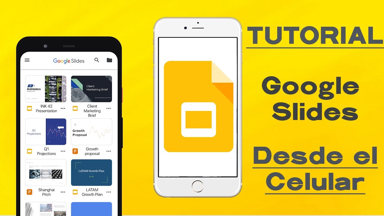 ✅ Cómo Usar Presentaciones de Google desde el Celular - Tutorial Paso a Paso [Google Slide] 📲