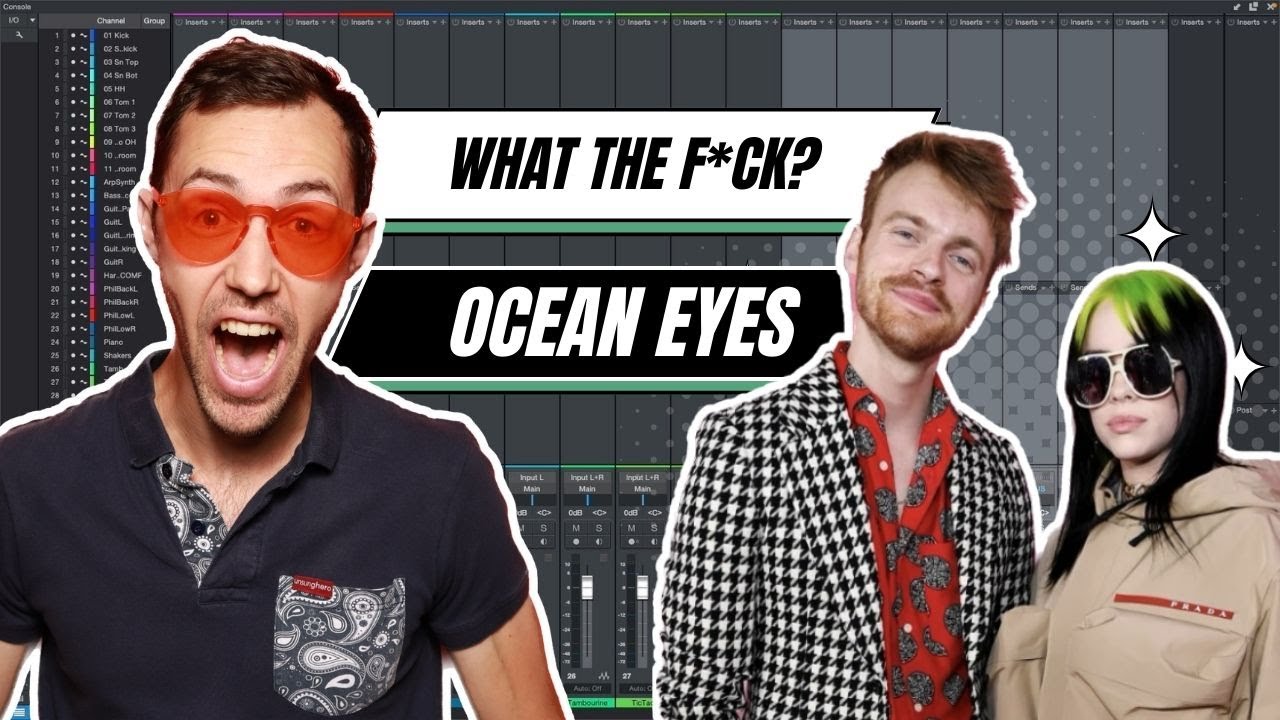 On analyse une session de BILLIE EILISH et FINNEAS (Ocean Eyes)