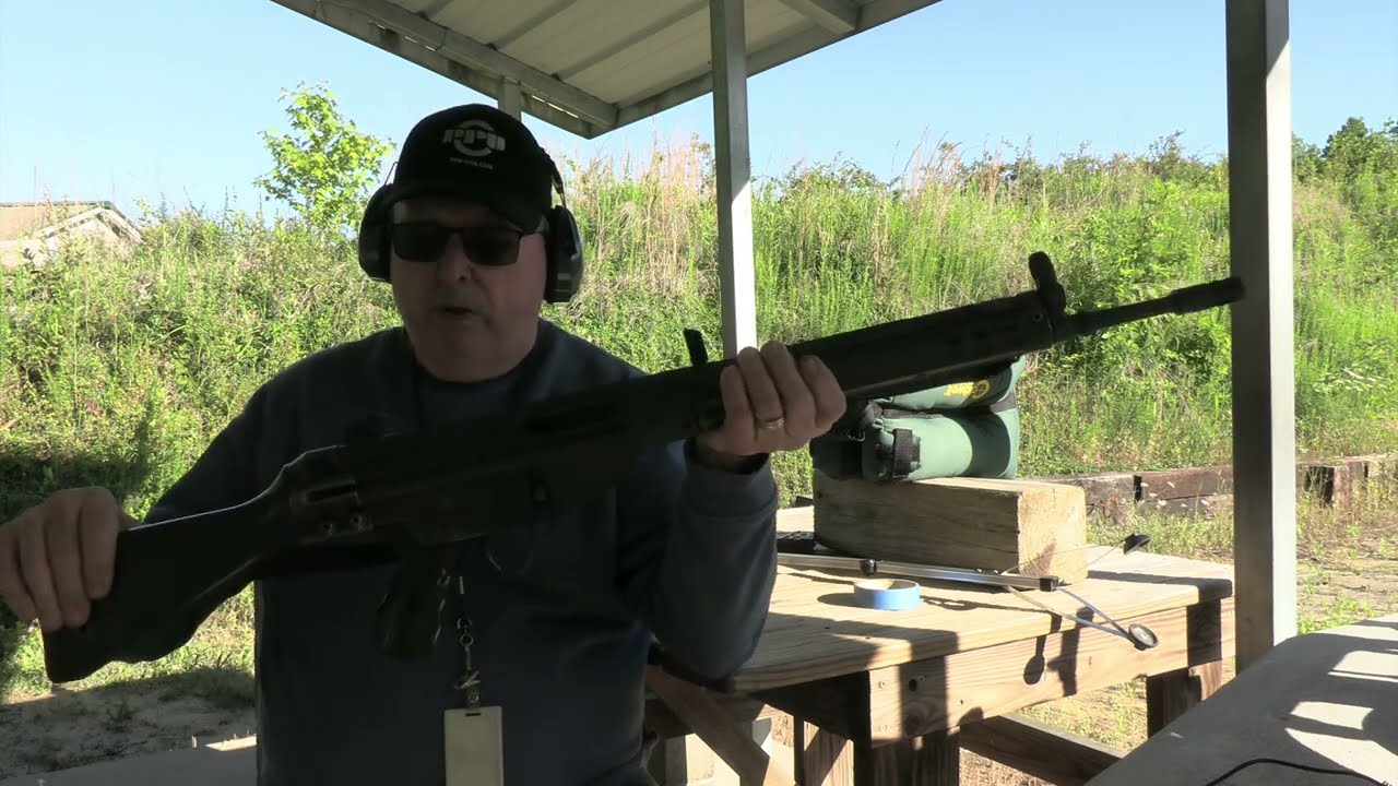 Тест на точность винтовки Century Arms CA-3