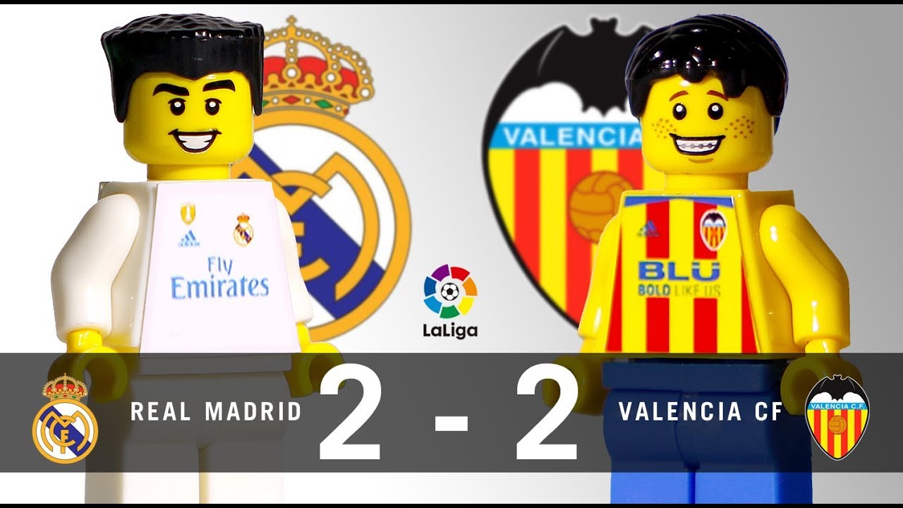 LEGO Real Madrid 2 - 2 Valencia CF LaLiga 2017 / 2018