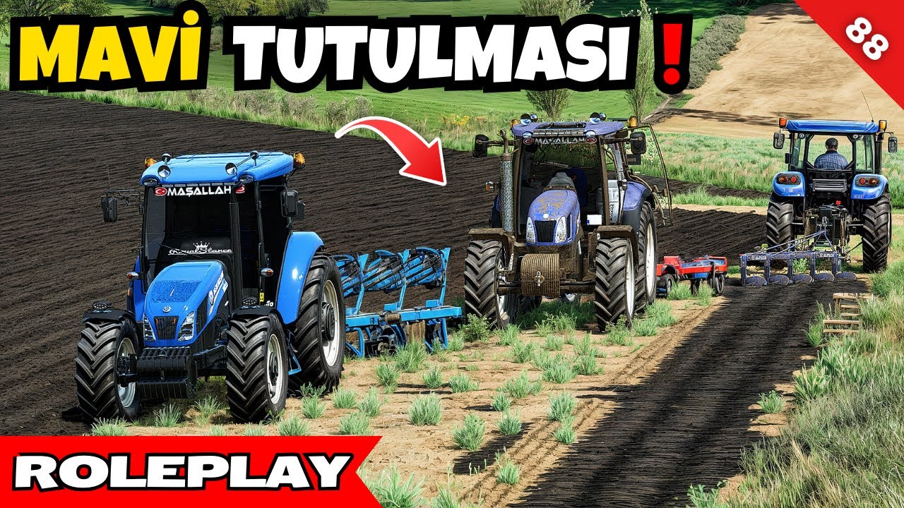 ÇİFT SÜRÜM, YAKTIĞI YAKITI GÖRÜNCE ŞAŞIRACAKSINIZ | FS22 GERÇEK HAYAT