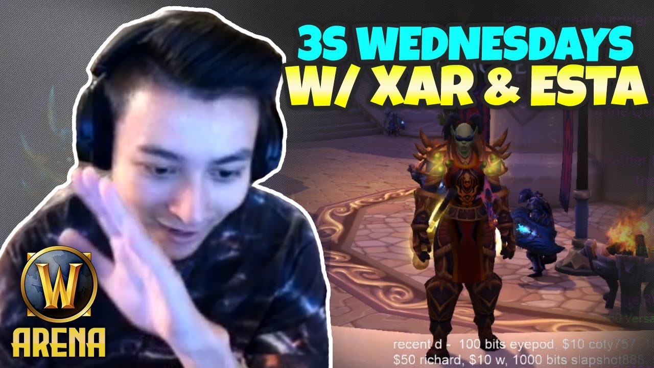 Pikaboo 3s Wednesdays w/ Xaryu & Estarossa | WoW Arena