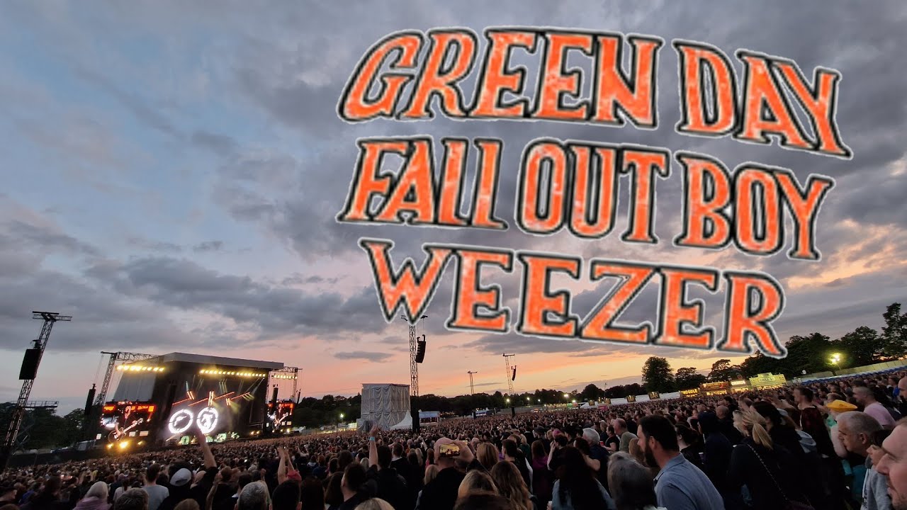 Green Day Glasgow hella mega road trip VLOG. Bonus Kings of Leon gig.