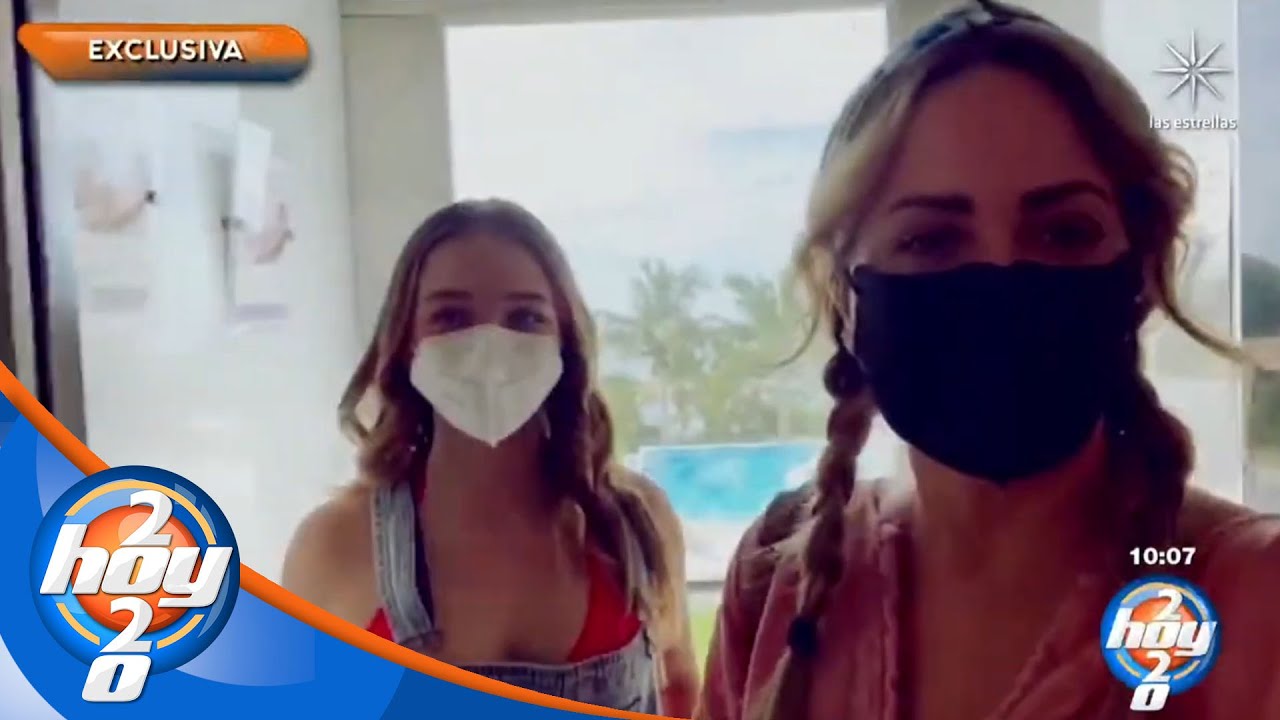 Legarreta fue a la playa a cuidar a Nina Rubín en las grabaciones de 'Te acuerdas de mí' | Hoy