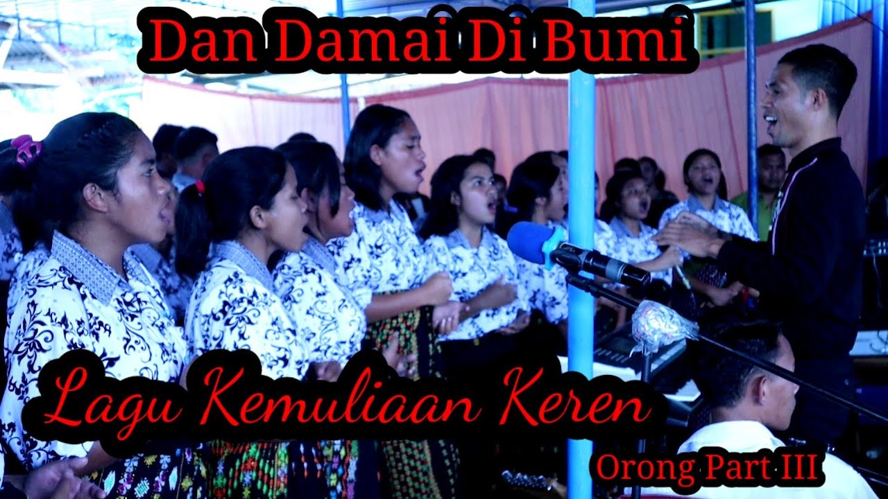 Lagu Kemuliaan Keren, STEFAN CHOIR, moment misa Perak Imamat P. Roni, SVD.
