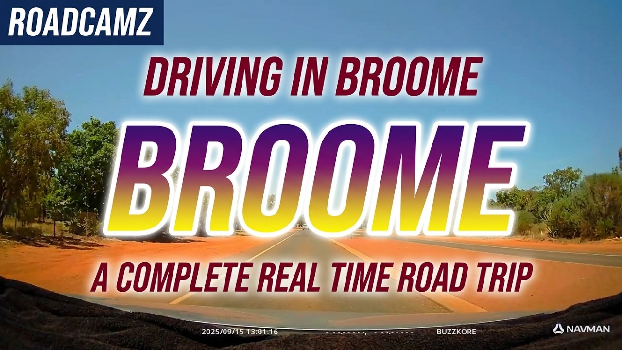 Driving in Broome | Western Australia 🚗 🇦🇺