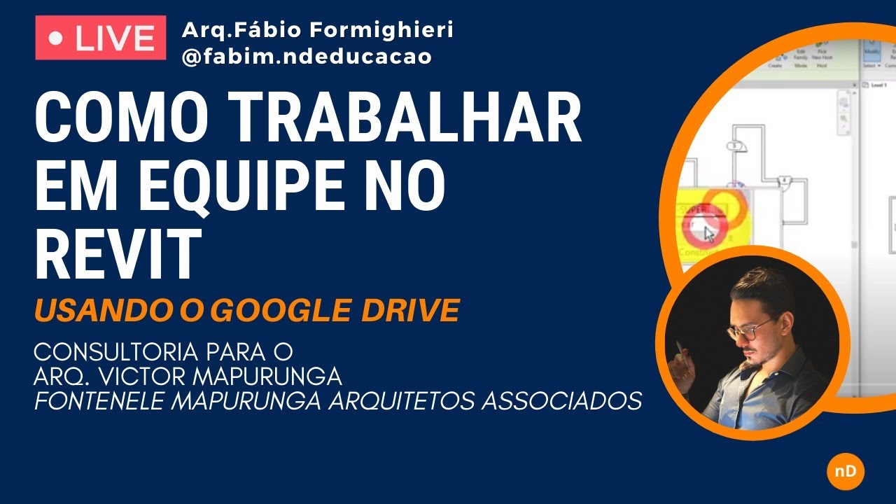 Como trabalhar em equipe no Revit - Usando o Google Drive (Google File Stream)