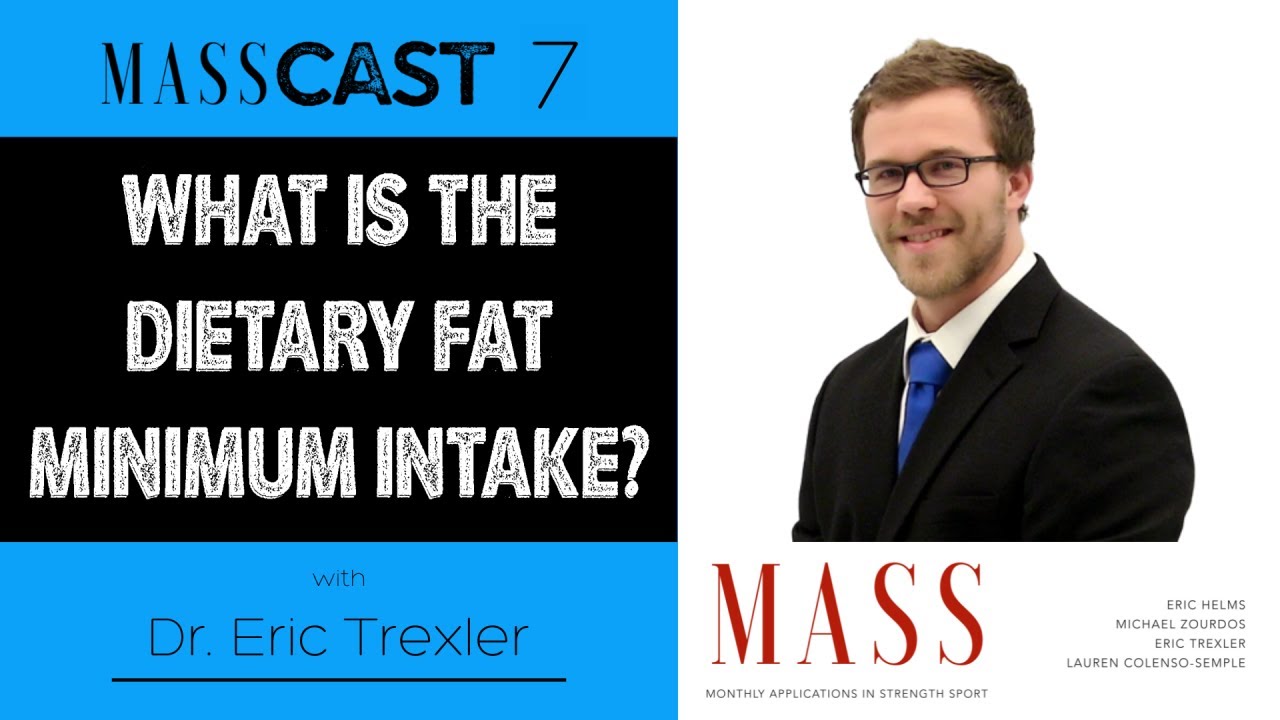 Ep. 237- What is the Dietary Fat Minimum Intake? (MASScast 7 ft. Dr. Eric Trexler)