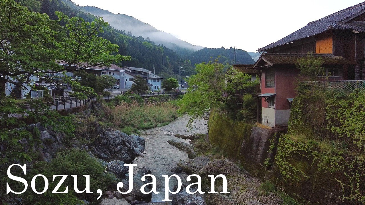 Early Morning Walk in the Quiet Japanese Village - Sozu, Ehime【4K】