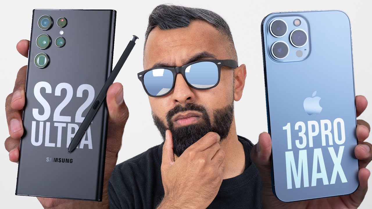 Samsung Galaxy S22 Ultra против iPhone 13 Pro Max — какой флагман КОРОЛЬ?
