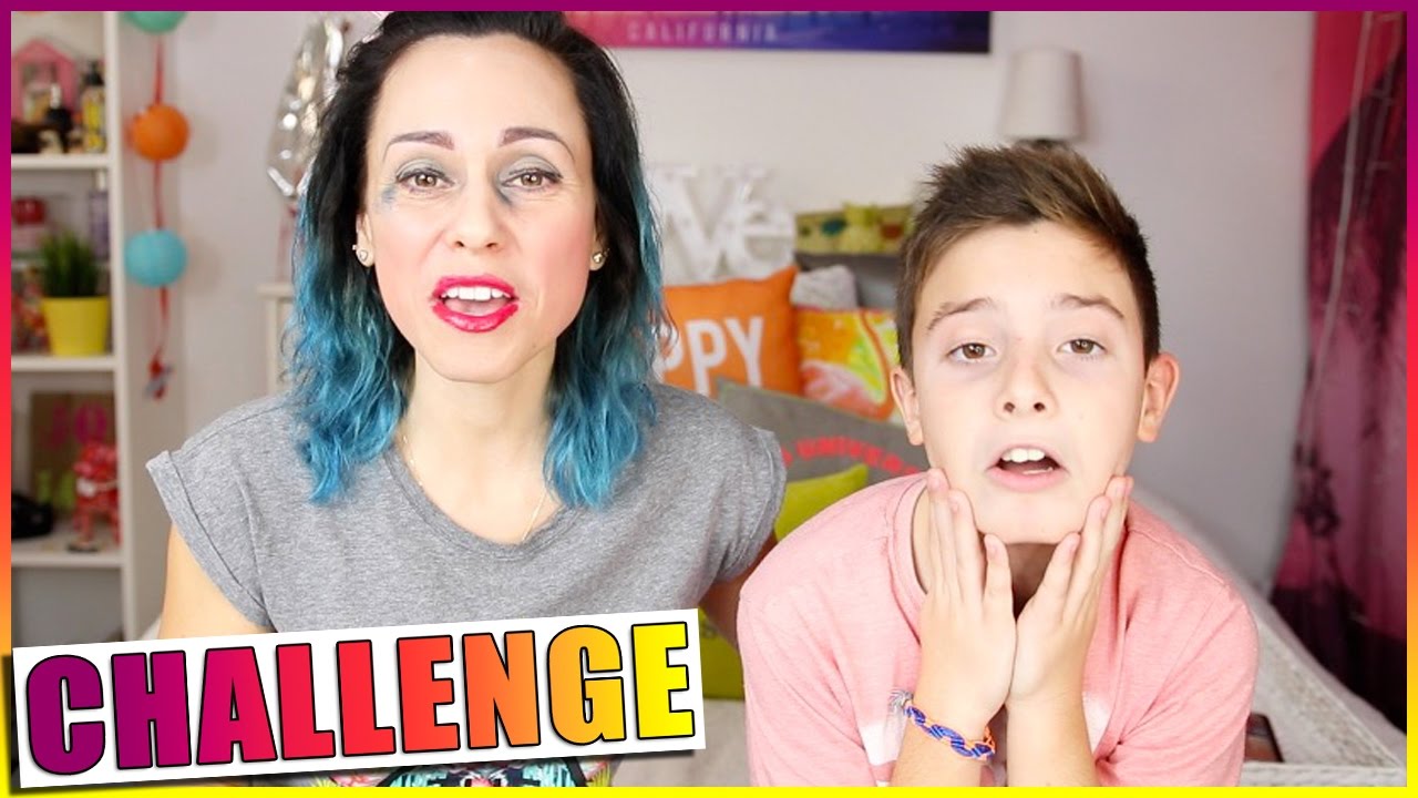 Mon FILS me maquille ! Le makeup challenge relevé par Josh !