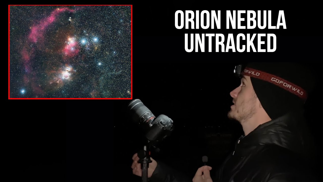 Can you shoot astrophotography without a tracker?