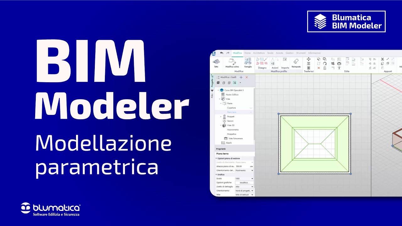 BIM Modeler - Principi di modellazione parametrica - lezione 3