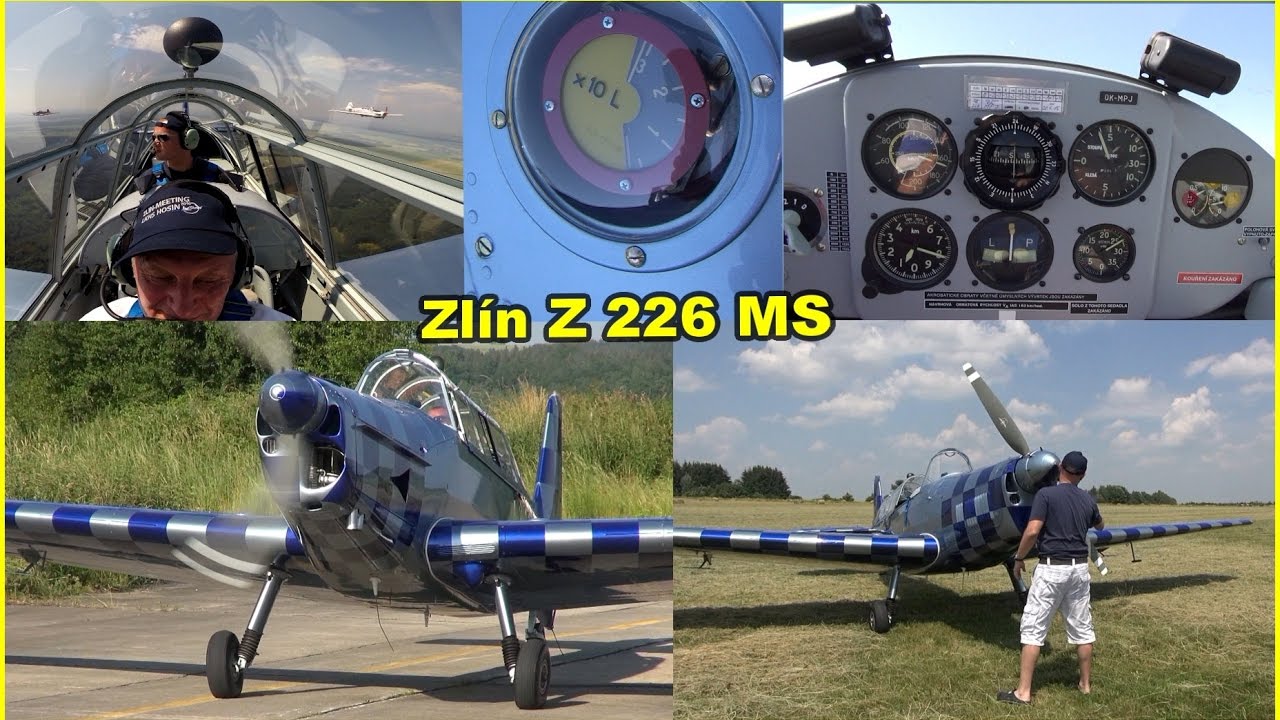 Zl&iacute;nem Z 226 MS z Mlad&eacute; Boleslavi do jižn&iacute;ch Čech a zpět v roce 2016