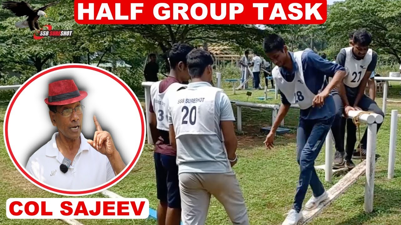 Half Group Task (HGT) Demo and Essential Tips by GTO Col Sajeev