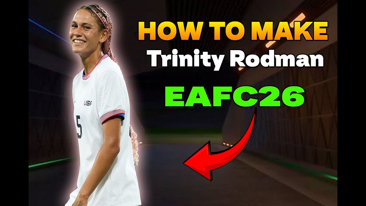 EA Sports FC 26 | TRINITY RODMAN Full Settings/Tutorial