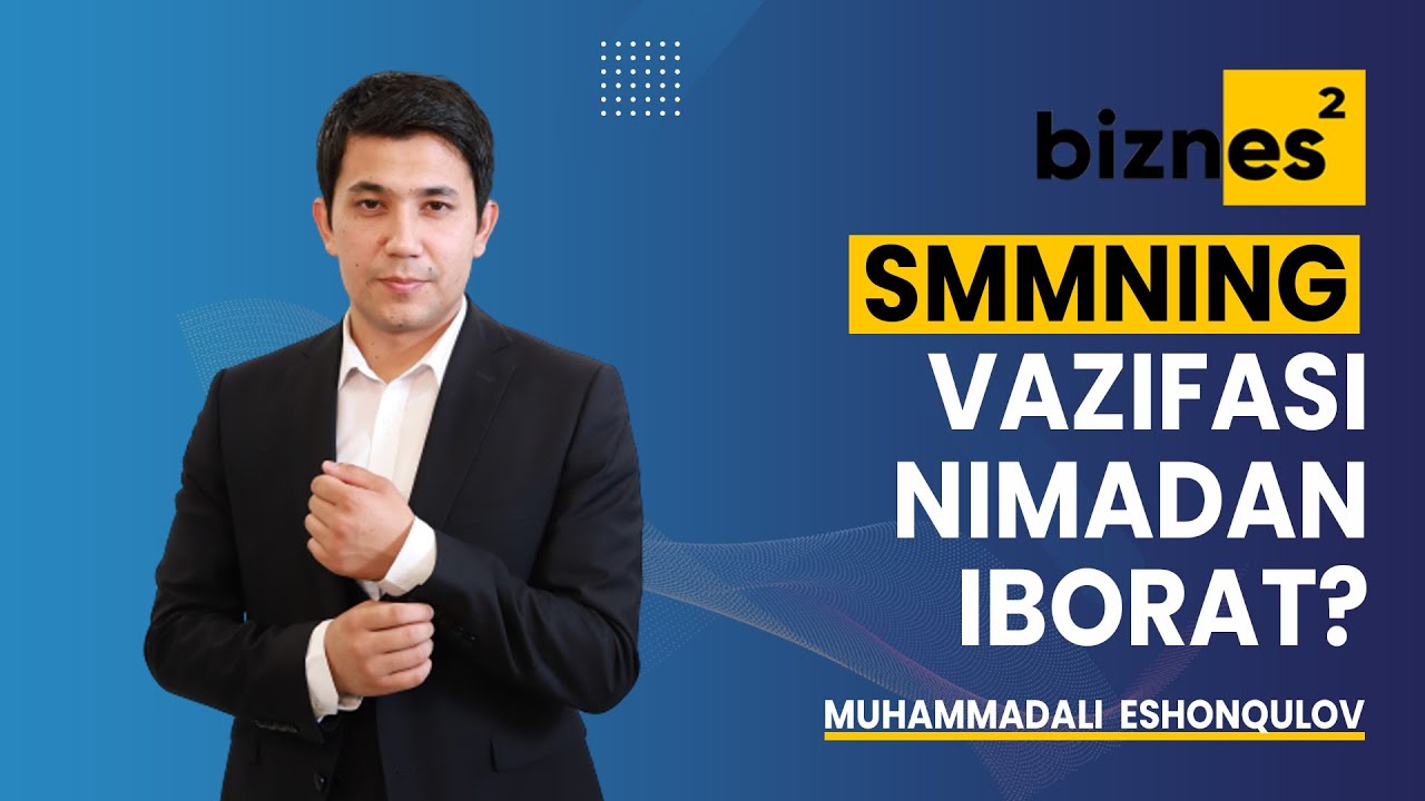 SMMning vazifasi nimadan iborat?