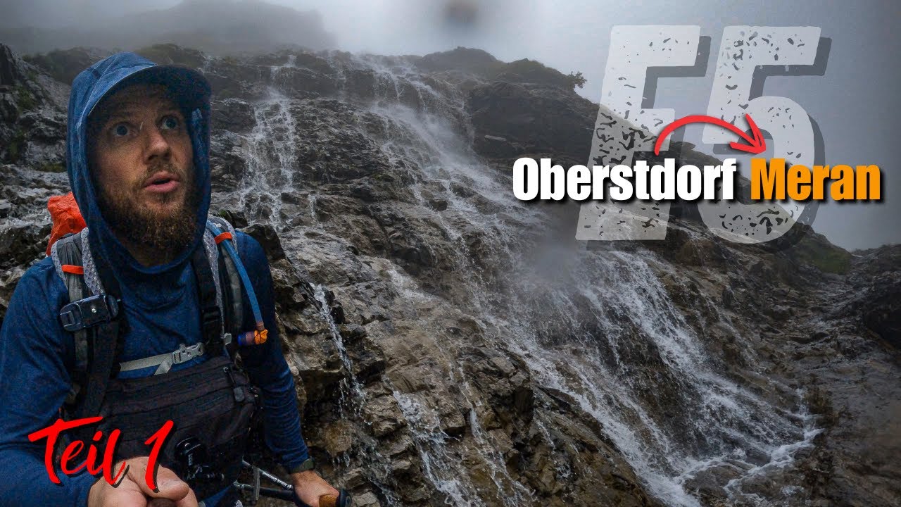 Wanderweg überflutet! - Alpenüberquerung E5 | Teil 1