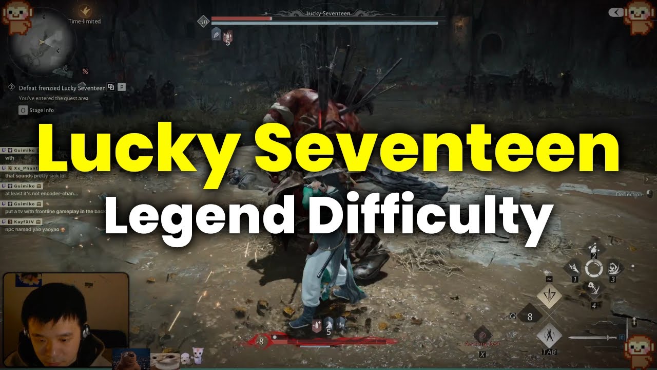 Lucky Seventeen Boss (Legend Difficulty) | Strategic Sword & Heavenquaker Spear | Where Winds Meet