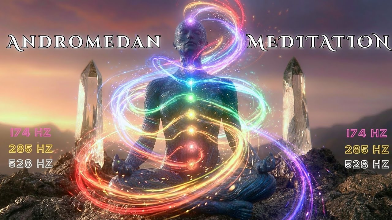 Andromedan Healing Transmission ! 5D BINAURAL BEATS for Starseeds