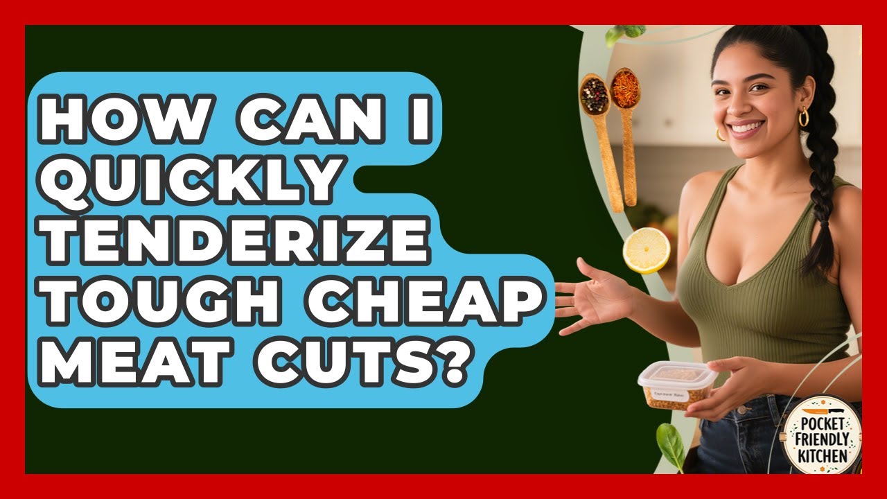 How Can I Quickly Tenderize Tough Cheap Meat Cuts? - Pocket Friendly Kitchen
