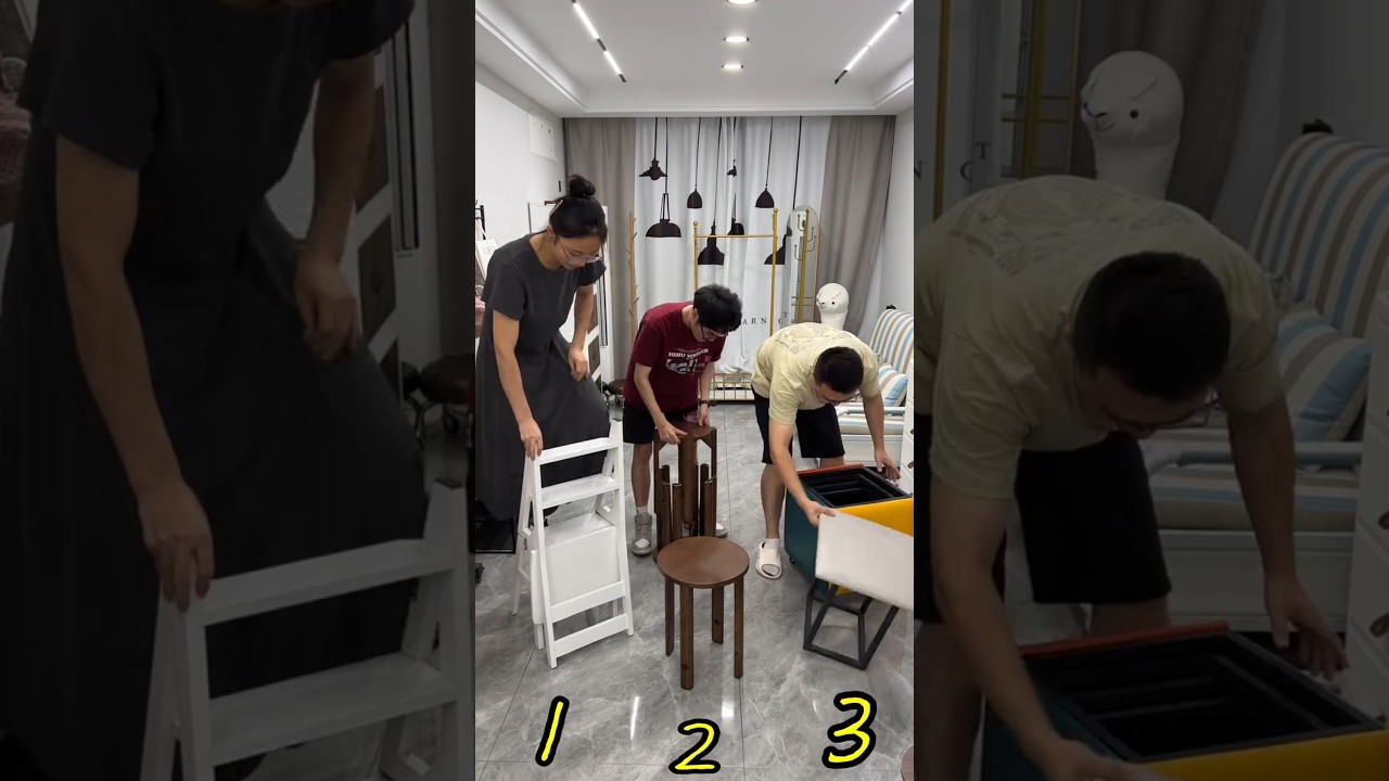 part643#3 Amazing Furniture Pieces😍| Smart Space-Saving Furniture & Stylish Home Ideas #Shorts