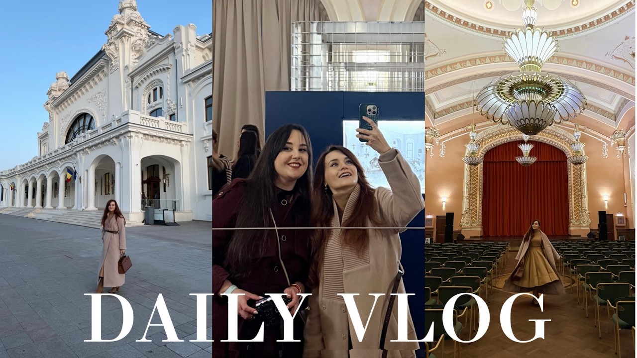 Daily vlog | Lizucul drag, cadouri de Martisor & o expozitie Regina Maria la Cazinoul din Constanta