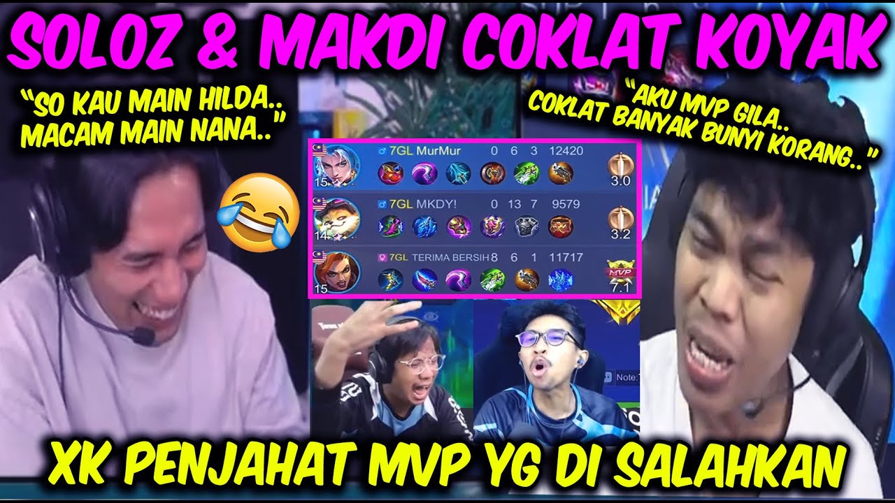 SOLOZ COKLAT KOYAK MAIN SALAHKAN XK PENJAHAT 🤣😂 ?