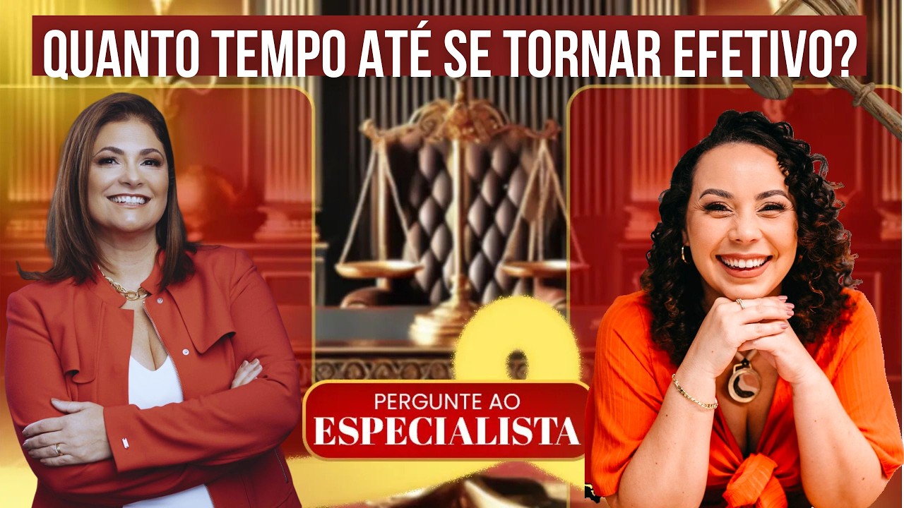 Com quanto TEMPO de TRABALHO eu me torno um funcionário EFETIVO na empresa?